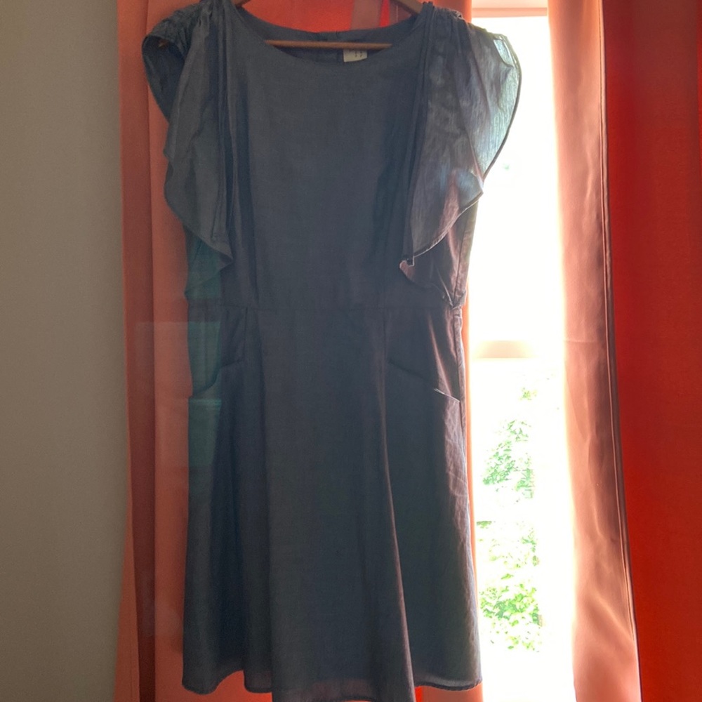 Jean color dress